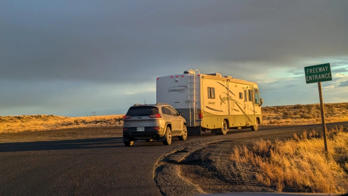 How to Tow a Car Behind an RV: A Beginner’s Guide